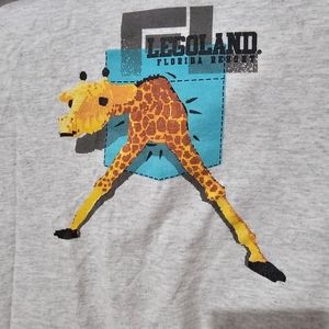 Lego Land Florida Original Giraffe Tee Shirt Legoland T-Shirt 2XL Mens